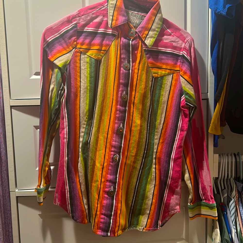 SERPAE rodeo button up